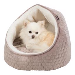 Trixie Mysgrotta för Liten Hund & Katt Design Livia Cave Rosa/Crème Ø45 cm